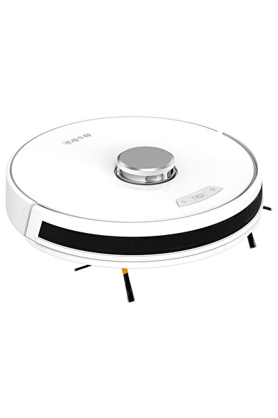 S-LINK C45 Max 2700pa Vakumlu 3000mah Yüksek Emişli Beyaz Akıllı Robot Süpürge