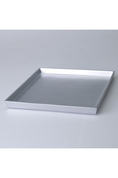 Selim Diora Square Large Tray Silver