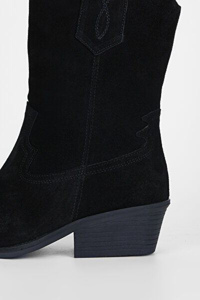 Tamer Tanca Kadın Hakiki Deri Western Bot 231 2068 Bn Bot Sk23/24