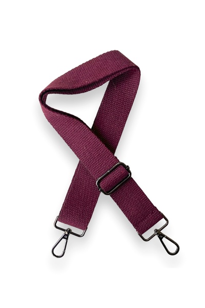 alfa tasarım atölyesi Curea pentru geantă din bumbac, cu accesorii de culoare...