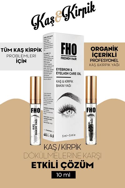 Freshen Hair Fresh Eye Herbal Eyebrow & Eyelash Care Serum 10 ml