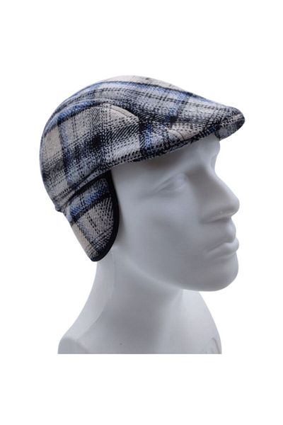 PAKER GİYİM Men's Winter Duck Cap Hat with Earmuffs