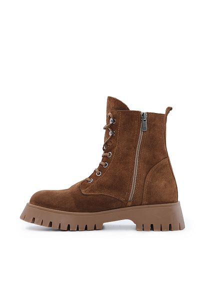 Tamer Tanca Women's Leather Boots 860 2-3052 Byn Bot Sk21-22