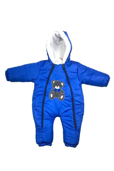 Pukka Bow Tie Bear Embroidery Slippers with Feet and Gloves Welsoft Cosmonaut
