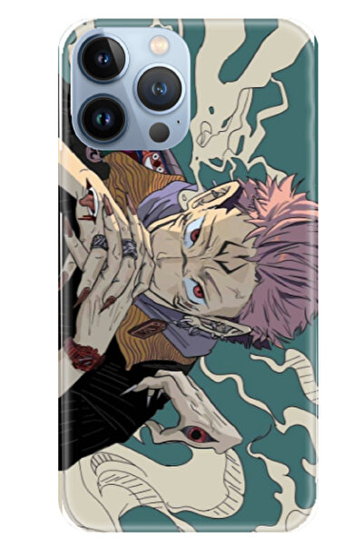 Newon حافظة هاتف آيفون 15 برو جوجوتسو كايسن سوكونا مطبوعة