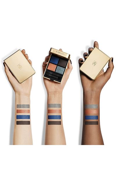 Guerlain Ombres G - Bright Eyeshadow Palette with Intense Pigment, Satin and Metallic Finish