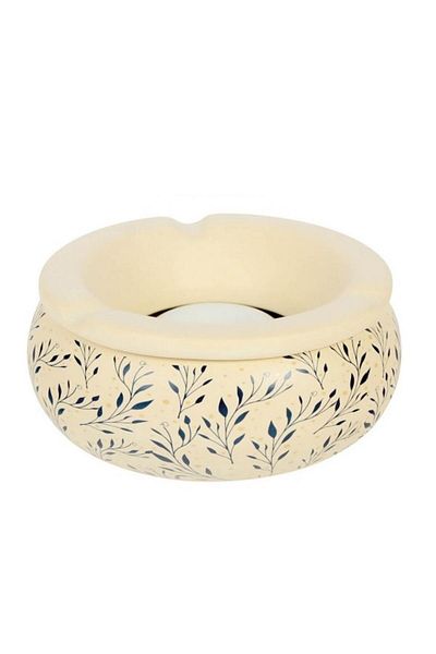 ANGELO Ceramic Home Ashtray Elegance Pattern 4 15cm