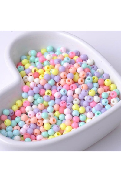 RLX BUJİTERİ 100 buc. Mărgele din plastic acrilic colorate Mărgele de culori ...