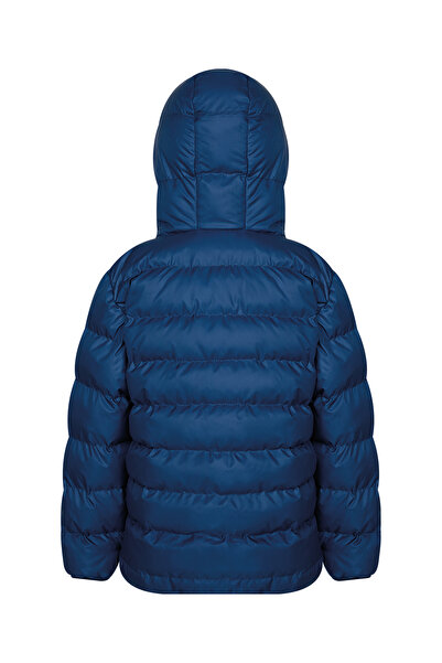 Men Anorak Saks Şişme Mont