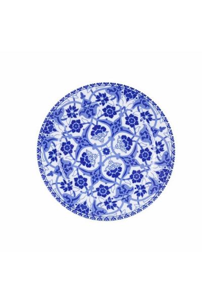 Porland Huma Blue 6 Piece 20cm Flat Plate