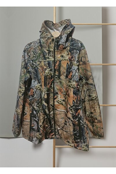 Özen Orman Desenli Su Yağmur Geçirmez Soğuğa Dayanıklı Soft Shell 5001