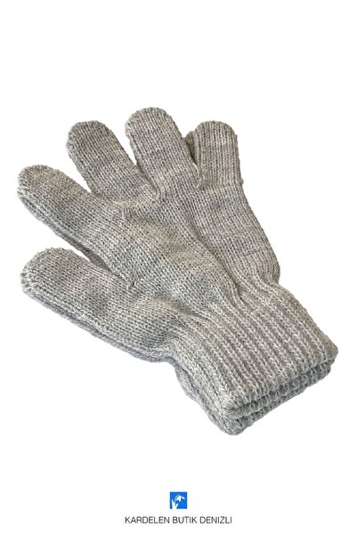 Kardelen Butik Denizli Mănuși Orlon pentru copii cu degetul complet (vârste 5...