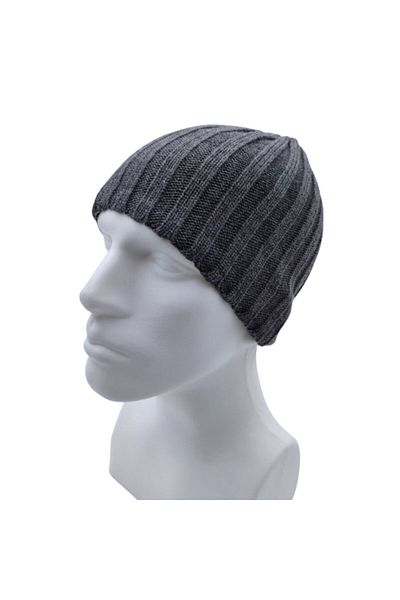 AXE SPORTSWEAR Men's Winter Dark Gray Corded Beret
