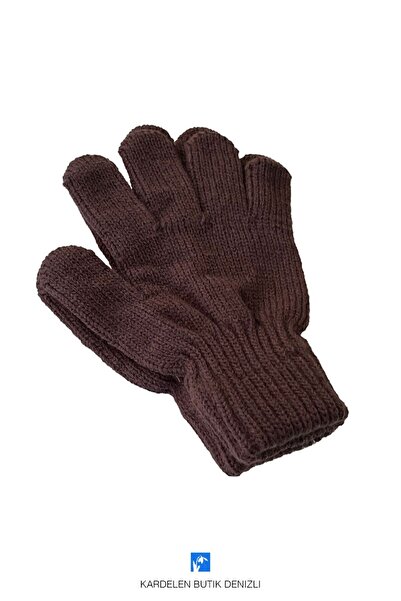 Kardelen Butik Denizli Mănuși Orlon pentru copii cu degetul complet (vârste 5...