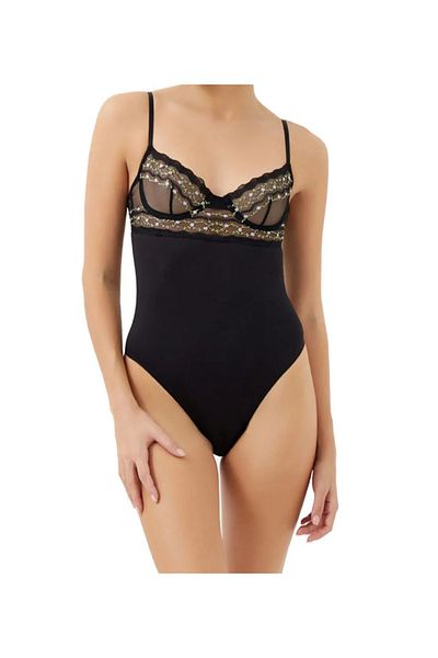 BSM Γυναικείο Σετ σουτιέν και κορμάκι Bralet