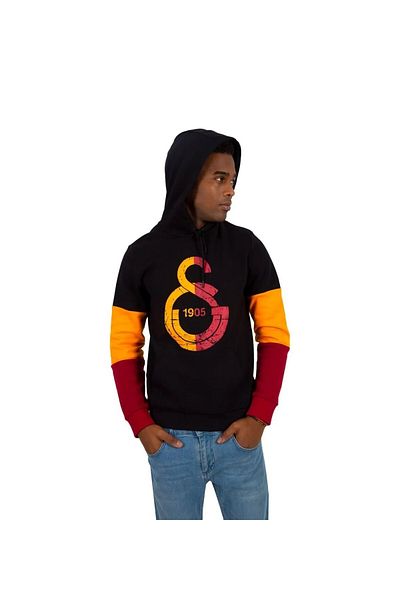 Galatasaray Лицензиран детски суитшърт Large Crest Black Lion в дървена кутия