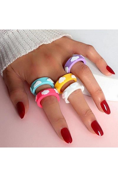 Touz Magnaqia Touz Monster Plush Brown Color Adjustable Ring