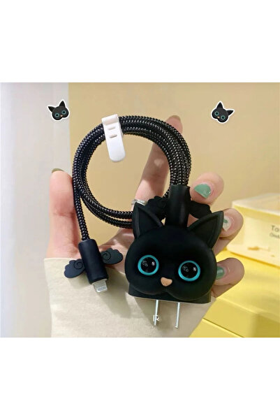 MİMOZA PARK 18w/20w Uyumlu Şarj Aleti Kılıfı, Şarj Kablosu Örme Aparatı, Topa...