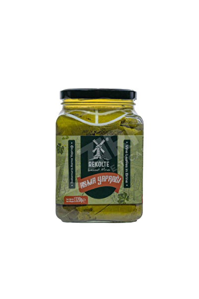 REKOLTE Salamura Asma Yaprak 1700 Cc Rekolte ( net 1320 Gr Süzme 850 Gr)