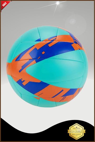Overpet Volleyball Ball Size 5 Turquoise Color Volleyball Ball Beginner Volleyball Ball
