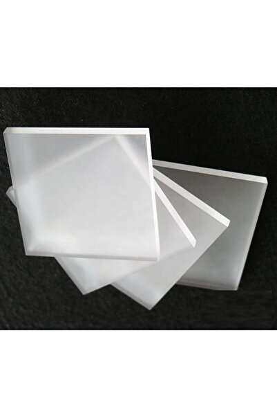 Hakel 9.5 - 10mm Buzlu Pleksi Levha 10mm Rakı Beyazı Pleksi Buzlu Mika Levha