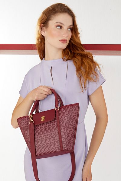 Pierre Cardin Small Alphabet Cherry Women's Backpack 05PO23Y1717