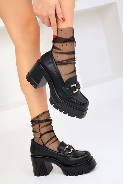 SOHO Black Women's Casual Shoes 18600