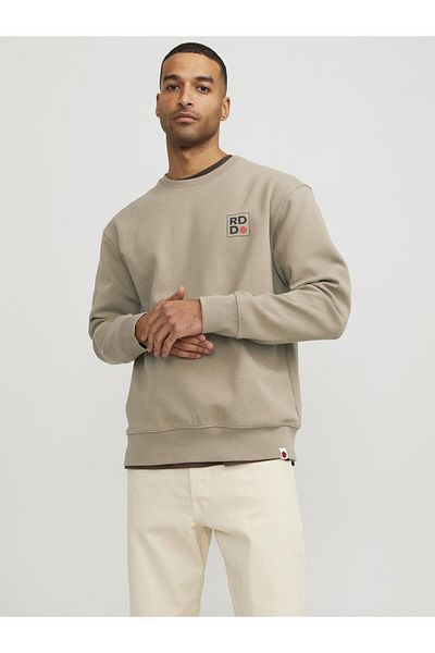 R.D.D. ROYAL DENIM DIVISION Sweatshirt mit Rundhalsausschnitt