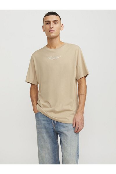 Jack & Jones Premium T-Shirt Logo Rundhals-T-Shirt