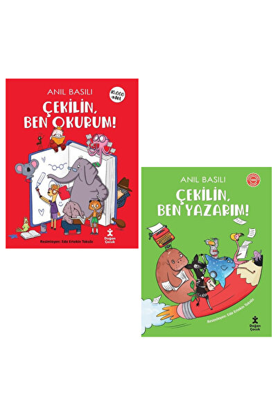 Doğan Çocuk Çekilin Ben Okurum + Çekilin Ben Yazarım 2 Kitap Set - Anıl Basılı