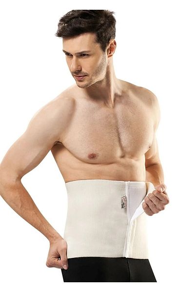 Şalcı Korse 2 Pieces Extra Sanitary Thick Wool Velcro Waist Corset