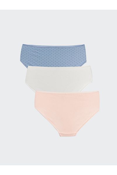 LC Waikiki Pachet de 3 chiloți hipster cu model