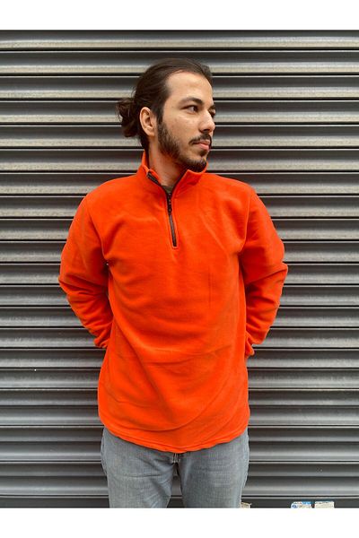 nacar çarşı UNISEX Anti-pilling - High Cold Proof and Stand Collar SWEAT Fleece