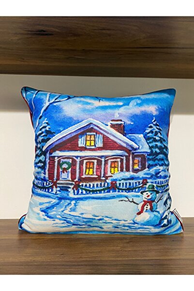 KIRLENTİM H1053 Цифровий друк з бічними краями, двосторонній чохол для подушки з візерунком