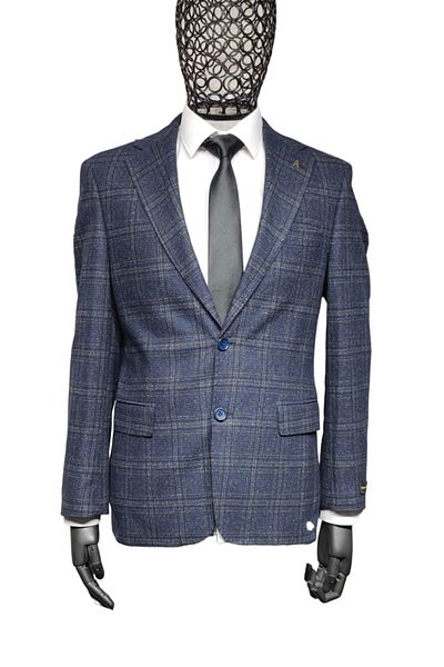 Alberto Martini Slim Fit Jacket 100% Wool Jacket