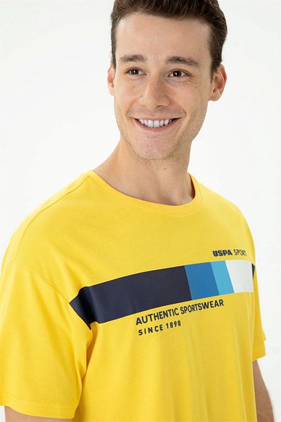 U.S. Polo Assn. BASE. POLO MEN'S CREW COLLAR SPORTS BASIC T-SHIRT G081SZ011.000.1573118