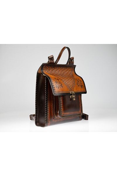 Enba İç ve Dış Ticaret Handmade Leather Backpack