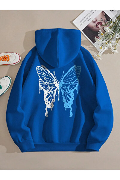 viperkombin Oversize kroj Kanguru dukserica unutra P Pamuk u