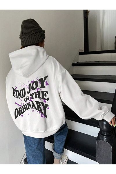 viperkombin Pulover oversize cangur din bumbac