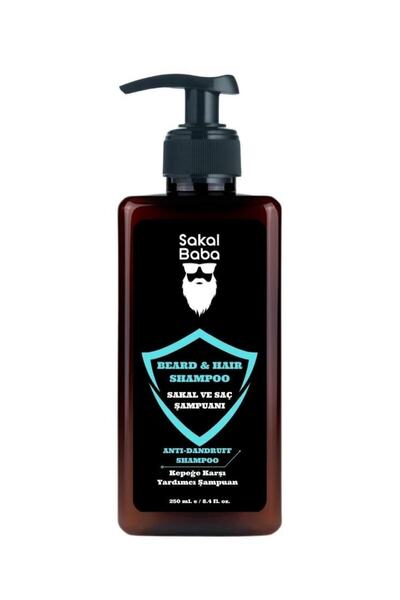 Sakal Baba Sakal Ve Saç Şampuanı Kepeğe Karşı Yardımcı 250 Ml