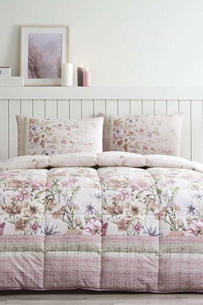 Özdilek Nev Dipladenia Çift Kişilik Uyku Seti Pembe