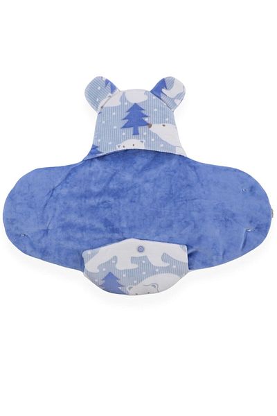 Bebitof Polar Bear Patterned Swaddle (0-6 MONTHS)