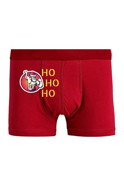 BoxerMasters Κόκκινο χριστουγεννιάτικο δώρο Santa Boxer
