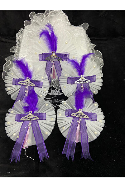 ecrin tuhafiye hobi Gelin Bohça Süsü, Çeyiz, Düğün, Söz, Nişan Süsü 5 Adet