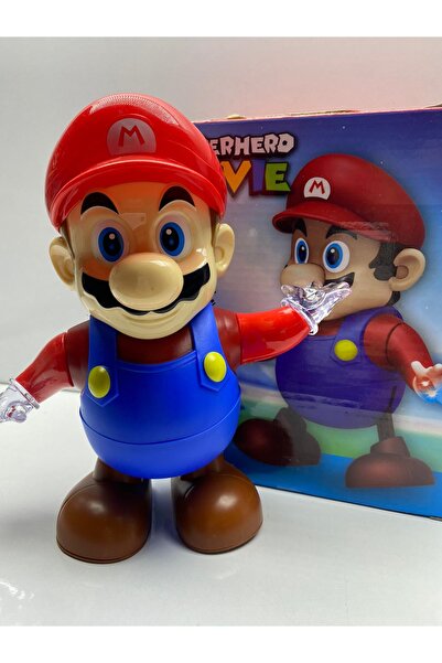 afreyz oyuncak Oyuncak Süper Mario Sesli Işıklı Dans Eden Süper Mario Kalitel...