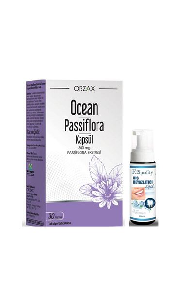 Ocean Orzax Ocean Passiflora 300 mg - 30 Capsules Teeth Whitening Foam Gift