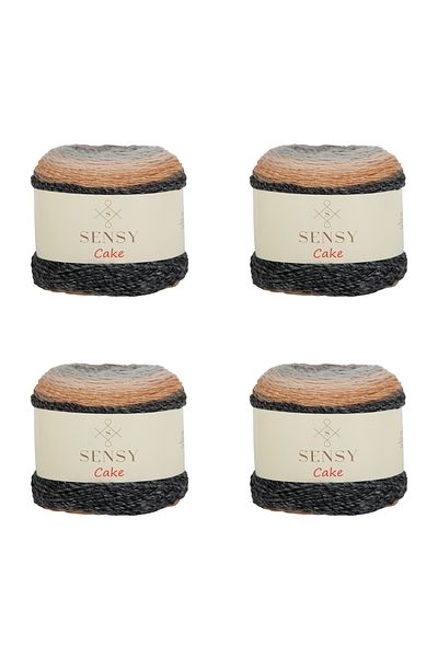SENSY Cake Knitting Yarn 4 Pieces
