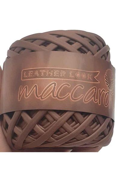 maccaroni yarn Αξεσουάρ Angel Bag Milk Coffee Color Maccaroni Δερμάτινο σχοινί