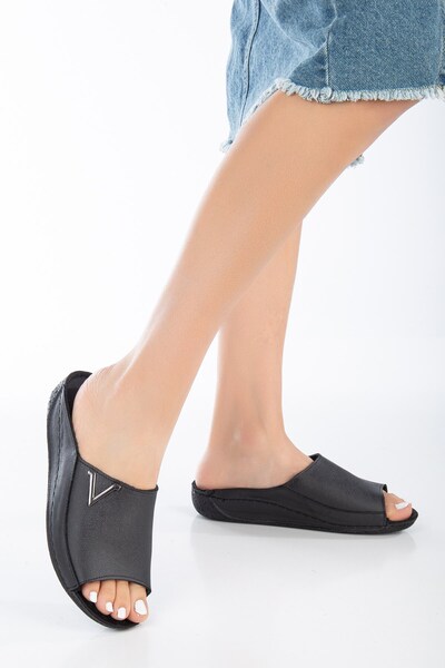 The Dortex Shoes Drtter115 dámské ortopedické pantofle na klínovém podpatku z...