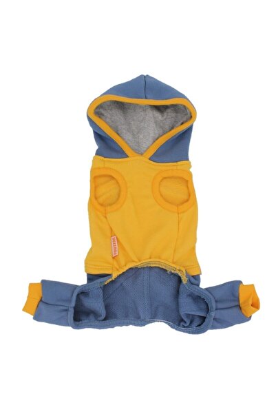 Pawstar Sarı The World Tulum Kedi Köpek Tulumu Kedi Köpek Kıyafeti - M